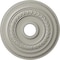 Ekena Millwork Oldham Ceiling Medallion (Fits Canopies up to 8 5/8"), 18"OD x 3 3/8"ID x 7/8"P, Pot of Cream CM18OL1PCF - alternate 1